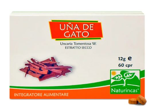 UNA DE GATO ESTRATTO SECCO 60 COMPRESSE - Angeli Pharm