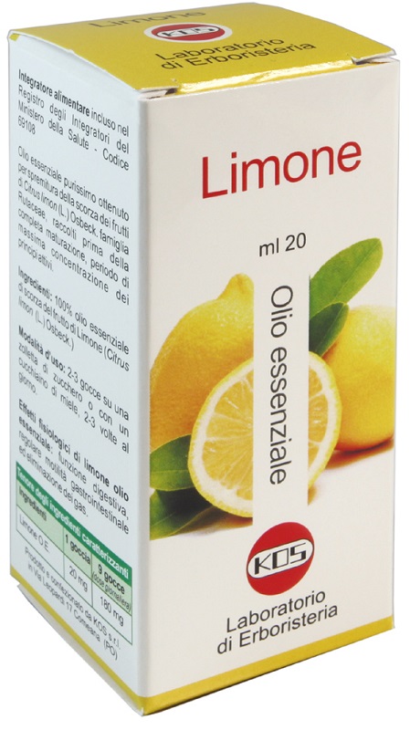 LIMONE OLIO ESSENZIALE 20 ML - Angeli Pharm