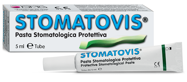 PASTA STOMATOLOGICA PROTETTIVA STOMATOVIS STOMATITI AFTOSE 5 ML - Angeli Pharm