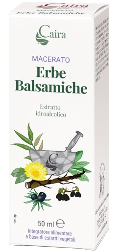 CAIRA MACERATO ERBE BALSAMICHE ESTRATTO IDROALCOLICO GOCCE 50 ML - Angeli Pharm