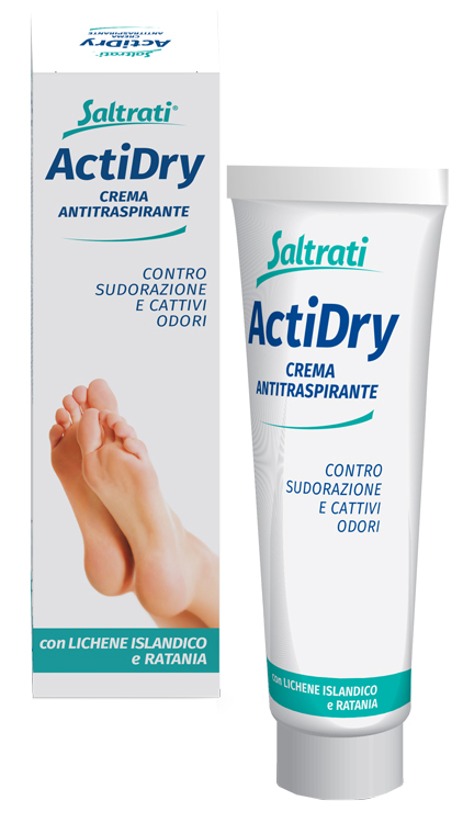 SALTRATI ACTIDRY CREMA ANTITRASPIRANTE 100 ML - Angeli Pharm