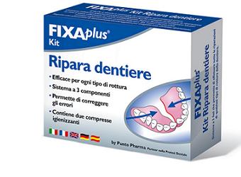 RIPARA DENTIERE KIT FIXAPLUS - Angeli Pharm