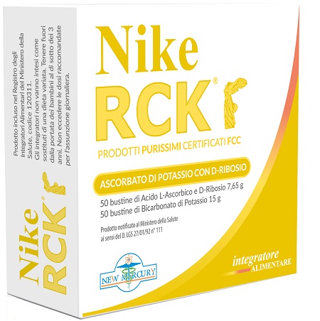 NIKE RCK ASCORBATO POTASSIO + RIBOSIO 100 BUSTINE 22,65 G - Angeli Pharm