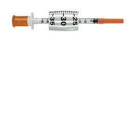 SIRINGA PER INSULINA PIC INSUMED 0,5 ML 100 UI AGO GAUGE 31 LUNGHEZZA 8 MM SENZA SPAZIO MORTO 3 SACCHETTI DA 10 PEZZI - Angeli Pharm