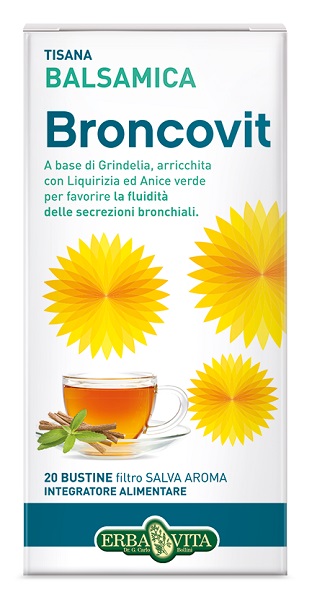 BRONCOVIT TISANA 20 BUSTINE 2G - Angeli Pharm