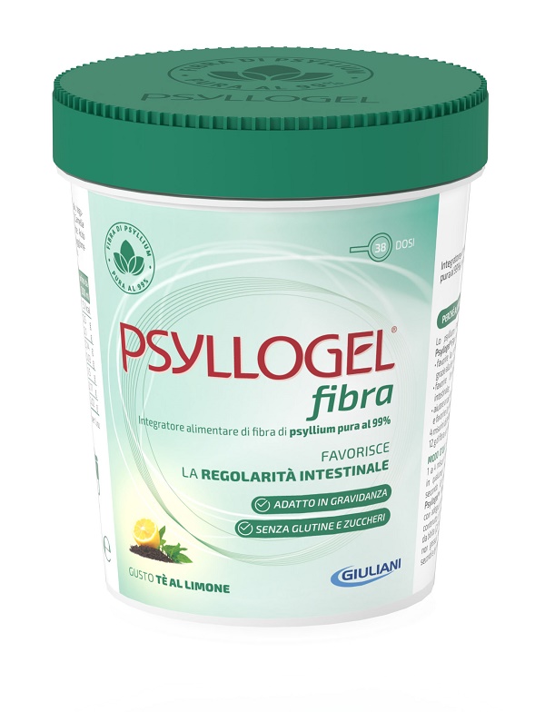 PSYLLOGEL FIBRA TE LIMONE VASO 170 G - Angeli Pharm