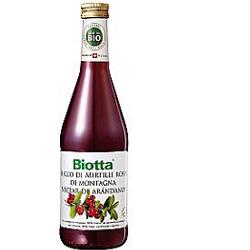 BIOTTA SUCCO DI MIRTILLO ROSSO 500 ML - Angeli Pharm