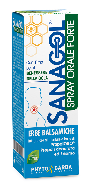 SANAGOL SPRAY FORTE ERBE BALSAMICHE 20 ML - Angeli Pharm