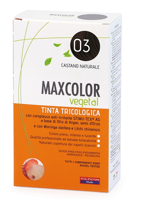MAX COLOR VEGETAL 03 TINTURA 140 ML - Angeli Pharm