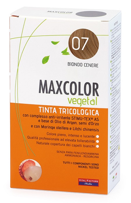 MAX COLOR VEGETAL 07 TINTURA 140 ML - Angeli Pharm