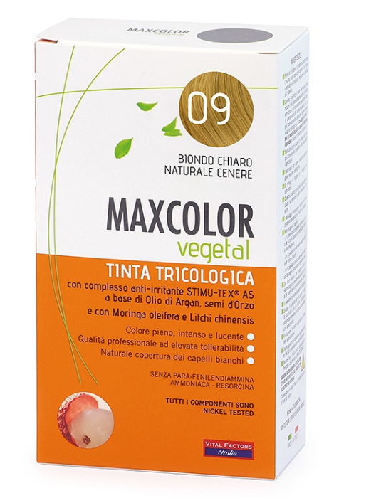 MAX COLOR VEGETAL 09 TINTURA 140 ML - Angeli Pharm