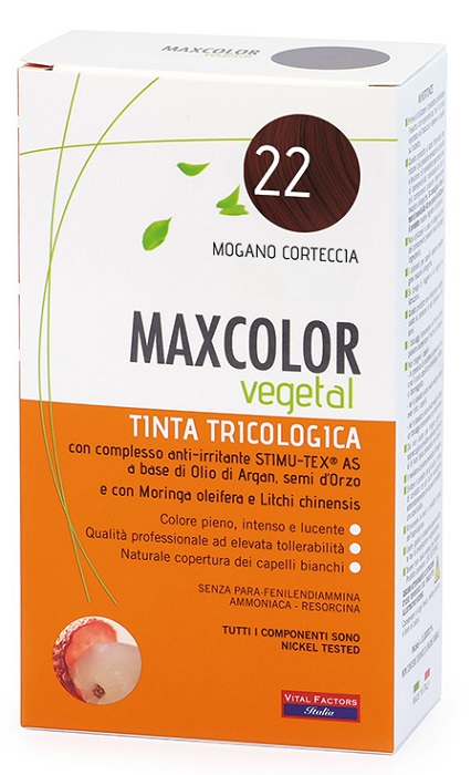 MAX COLOR VEGETAL 22 TINTURA 140 ML - Angeli Pharm
