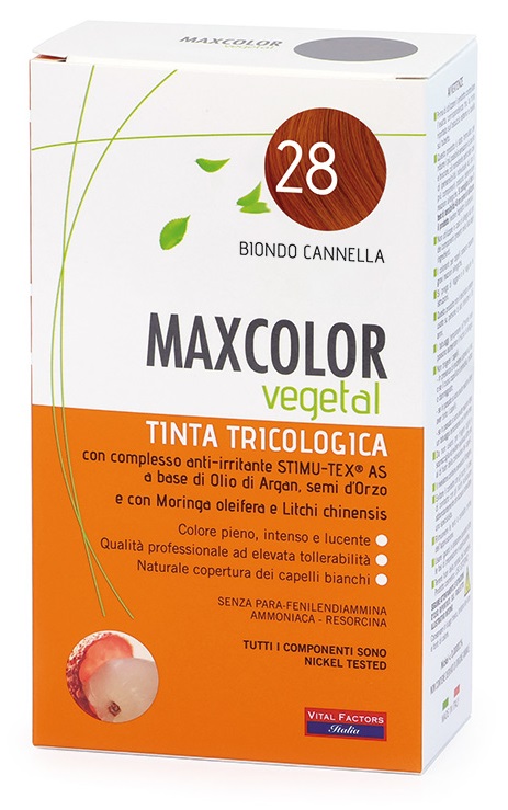 MAX COLOR VEGETAL 28 TINTURA 140 ML - Angeli Pharm