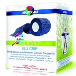 BENDA ELASTICA AUTOBLOCCANTE MASTER-AID BLUGRIP 8X4,5 - Angeli Pharm