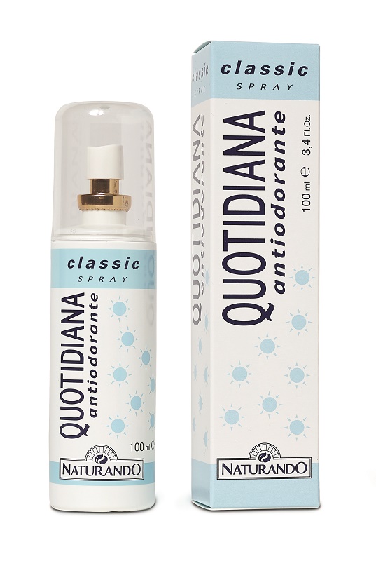 QUOTIDIANA ANTIODORANTE SPRAY CLASSIC 100 ML - Angeli Pharm