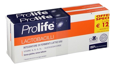 PROLIFE LACTOBACILLI DUE CONFEZIONI DA 7 FLACONCINI DA 8 ML - Angeli Pharm