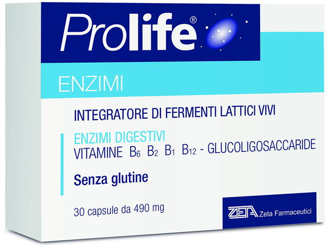 PROLIFE ENZIMI 30 CAPSULE - Angeli Pharm