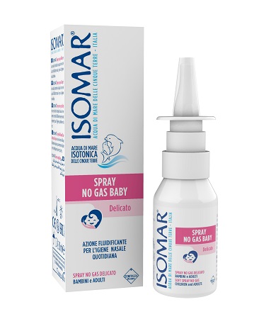 ISOMAR SOLUZIONE ACQUA MARE BABY SPRAY NO GAS 30ML - Angeli Pharm