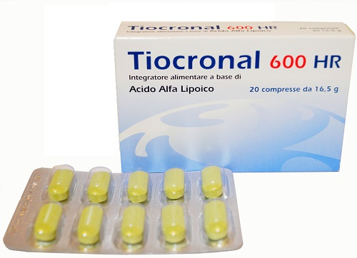 TIOCRONAL 600 HR 20 COMPRESSE - Angeli Pharm