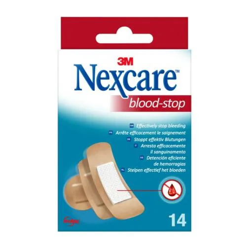 CEROTTO NEXCARE PREPARATO EMOSTATICI NEXCARE BLOOD STOP 14 PEZZI - Angeli Pharm