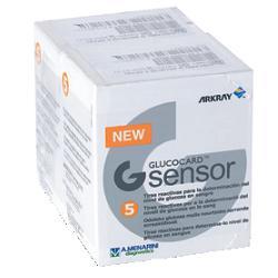 STRISCE MISURAZIONE GLICEMIA GLUCOCARD G SENSOR 10 PEZZI - Angeli Pharm
