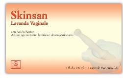 SKINSAN LAVANDA VAGINALE 4 FLACONI 140 ML + 4 CANNULE VAGINALI MONOUSO IN BLISTER - Angeli Pharm