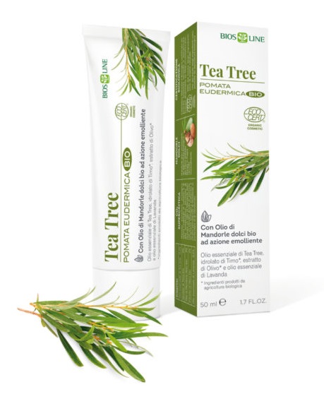BIOSLINE TEA TREE POMATA EUDERMICA CERT ECOCERT 50 ML - Angeli Pharm