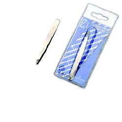 PINZETTA DEPILATORIA INOX PUNTA OBLIQUA - Angeli Pharm