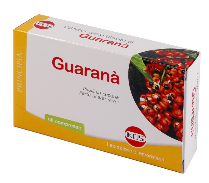 GUARANA' ESTRATTO SECCO 60 COMPRESSE - Angeli Pharm