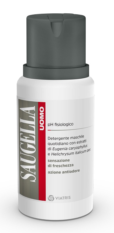 SAUGELLA UOMO PH FISIOLOGICO DETERGENTE MASCHILE 200 ML - Angeli Pharm