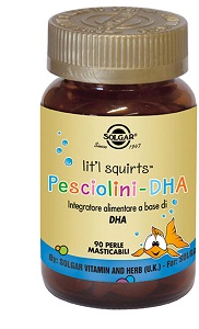 PESCIOLINI DHA 90 PERLE MASTICABILI - Angeli Pharm