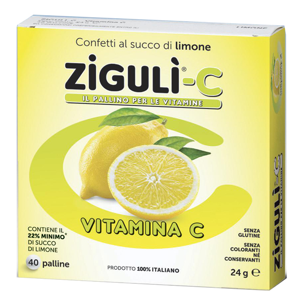 ZIGULI C LIMONE 40 CONFETTI 24 G - Angeli Pharm