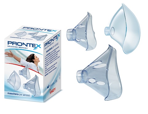 MASCHERA PEDIATRICA AEROSOL PRONTEX FAST LINE IN PLASTICA - Angeli Pharm