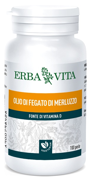 OLIO FEGATO MERLUZZO 100 PERLE 453 MG - Angeli Pharm