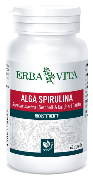 ALGA SPIRULINA 60 CAPSULE 450 MG - Angeli Pharm
