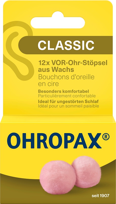 OHROPAX TAPPI AURICOLARI CERA 12 PEZZI - Angeli Pharm