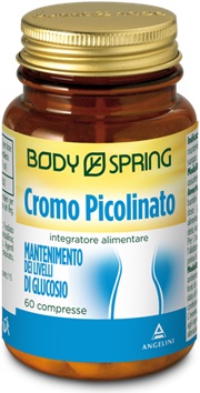 BODY SPRING CROMO PICOLINATO 60 COMPRESSE - Angeli Pharm