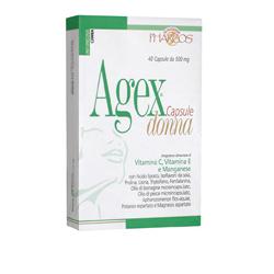 PHARCOS AGEX DONNA 40 CAPSULE - Angeli Pharm