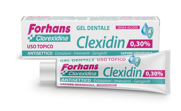FORHANS CLEXIDIN COLLUTORIO IN GEL ALLA CLOREXIDINA 0,30% 30 - Angeli Pharm