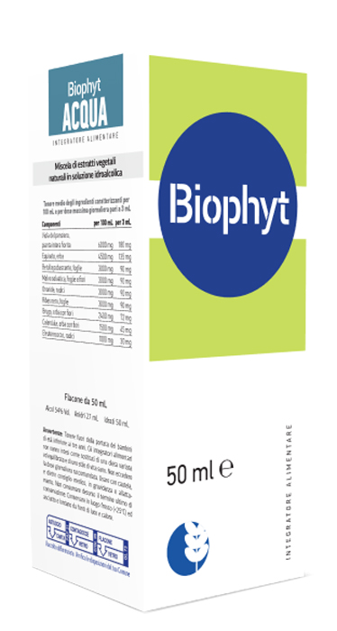 BIOPHYT ACQUA 50 ML SOLUZIONE IDROALCOLICA - Angeli Pharm