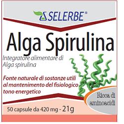 SPIRULINA ALGA ESTRATTO SECCO TITOLATO 50 CAPSULE - Angeli Pharm
