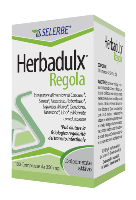 HERBADULX REGOLA 100 COMPRESSE - Angeli Pharm