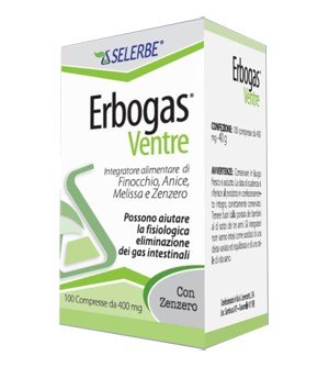 ERBOGAS VENTRE 100 COMPRESSE - Angeli Pharm