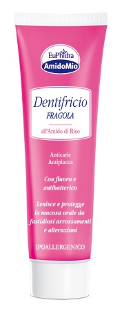 EUPHIDRA AMIDOMIO DENTIFRICIO FRAGOLA 50 ML - Angeli Pharm