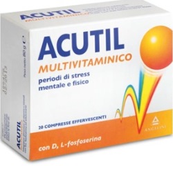 ACUTIL MULTIVITAMINICO 20 COMPRESSE EFFERVESCENTE - Angeli Pharm