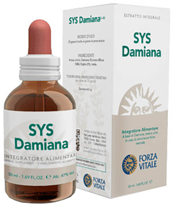 SYS DAMIANA GOCCE 50 ML - Angeli Pharm