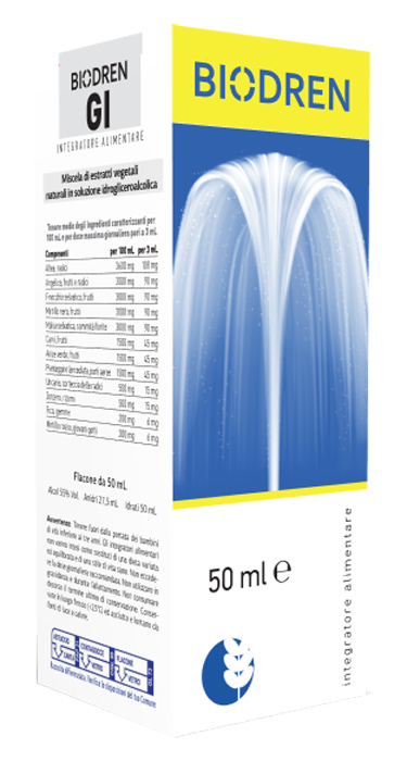 BIODREN GI SOLUZIONE IDROALCOLICA 50 ML - Angeli Pharm