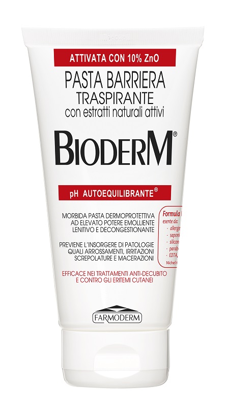 BIODERM PASTA BARRIERA TRASPIRANTE PH AUTOEQUILIBRANTE 150 ML - Angeli Pharm