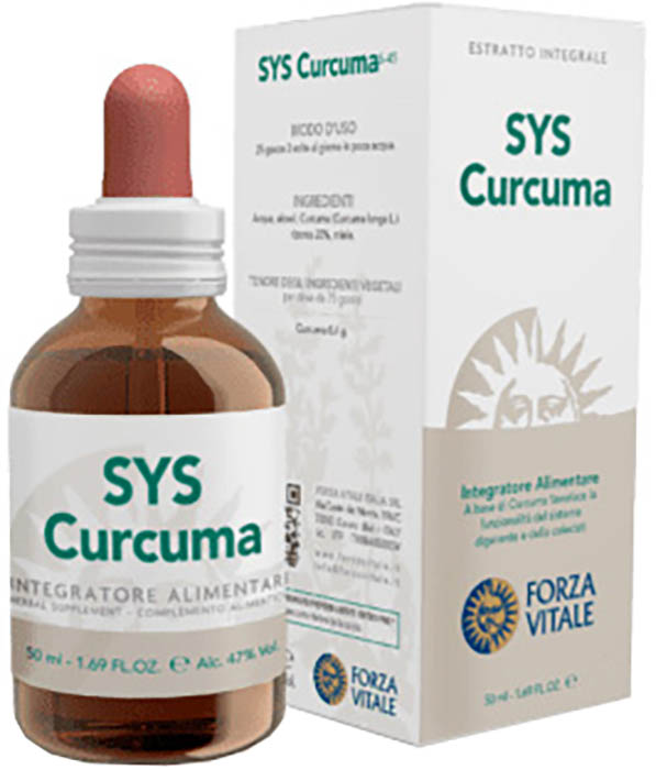 SYS CURCUMA GOCCE 50 ML - Angeli Pharm