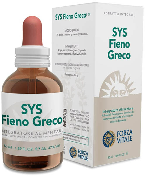 SYS FIENO GRECO GOCCE 50 ML - Angeli Pharm